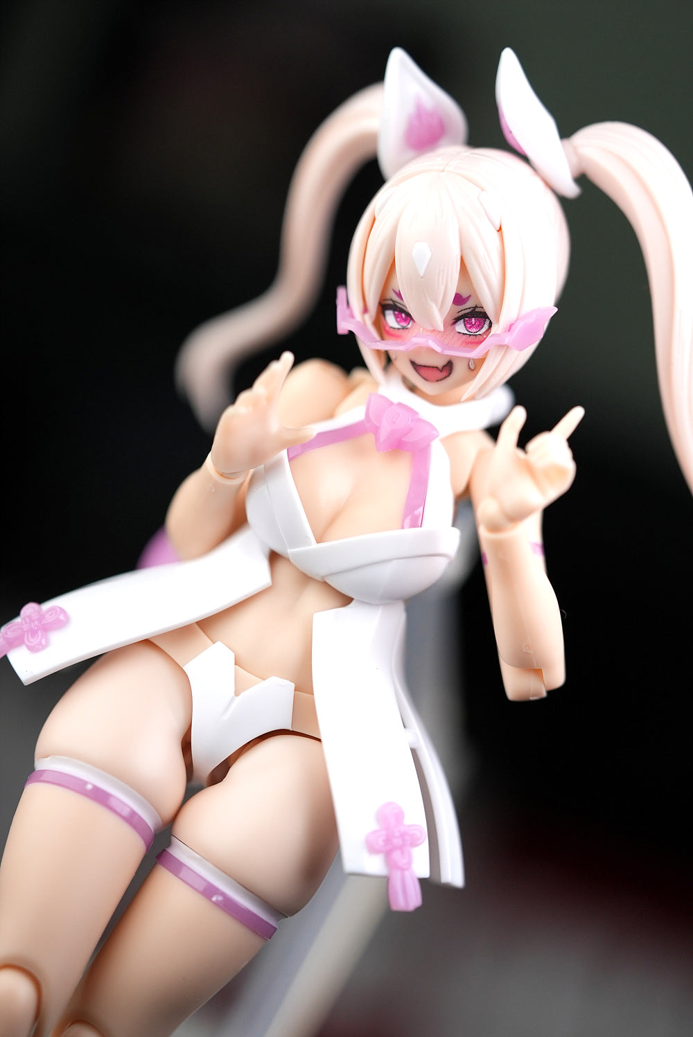 [MGM-EX15] MUSCUTO Nine-Tails Matsuri Face Parts Set <For ASRA>