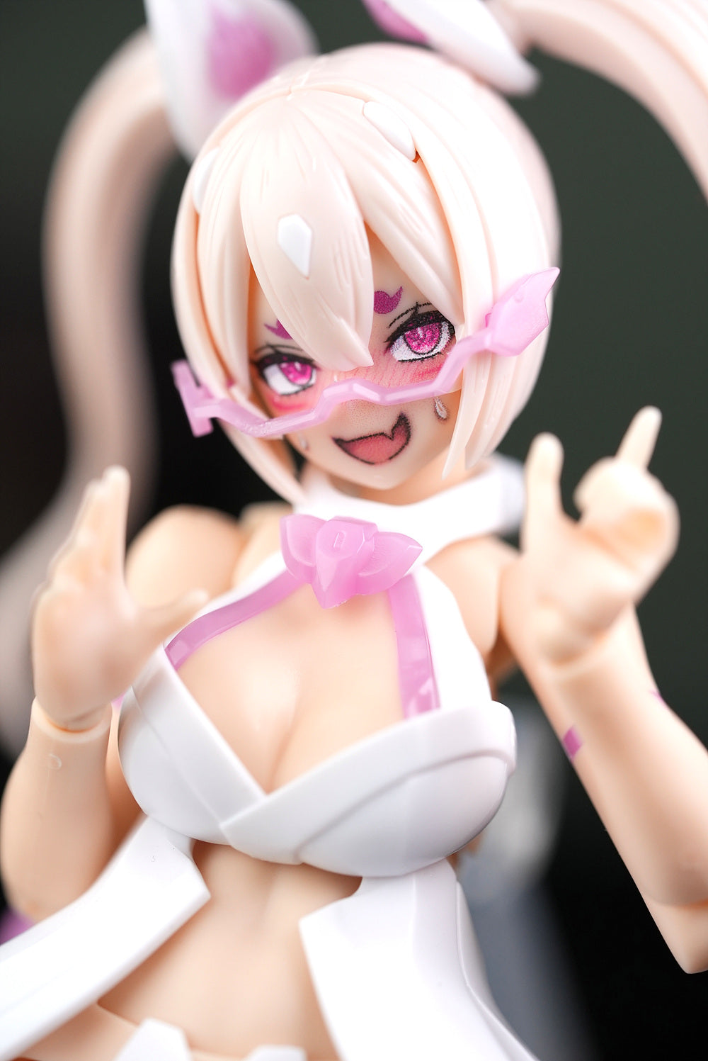 [MGM-EX15] MUSCUTO Nine-Tails Matsuri Face Parts Set <For ASRA>