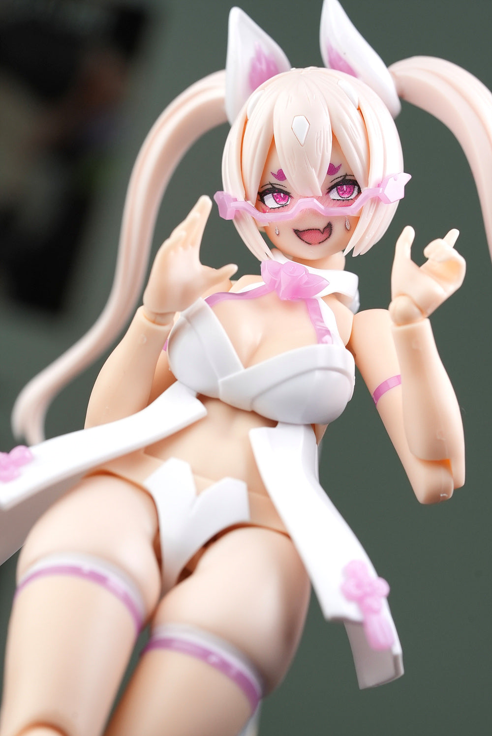 [MGM-EX15] MUSCUTO Nine-Tails Matsuri Face Parts Set <For ASRA>