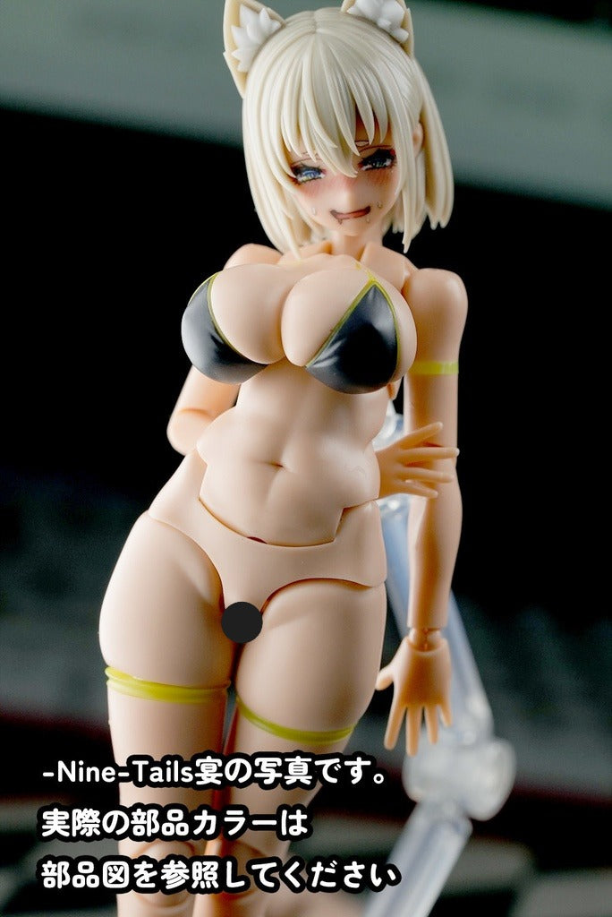 MOP-52 MUSCUTO Nine-Tails 祭 Abdominal parts set 腹部 パーツセット(F1) N skin 2 Pieces Set