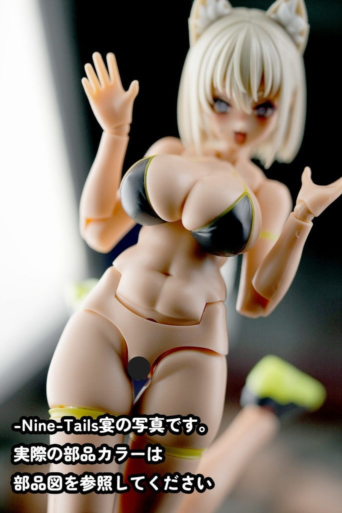 MOP-53 MUSCUTO Nine-Tails 祭 Abdominal parts set 腹部 パーツセット(F2) N skin 2 Pieces Set