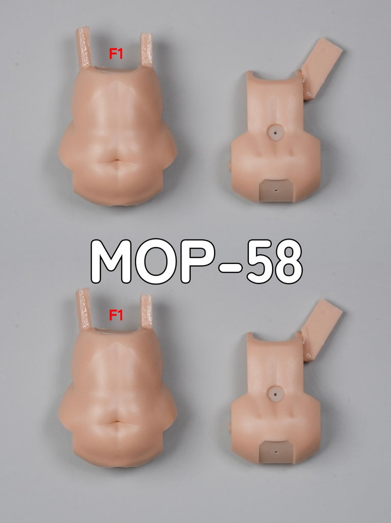 MOP-58 MUSCUTO Nine-Tails 宴  Abdominal parts set 腹部 パーツセット(F1) SR(Dark) skin 2 Pieces Set