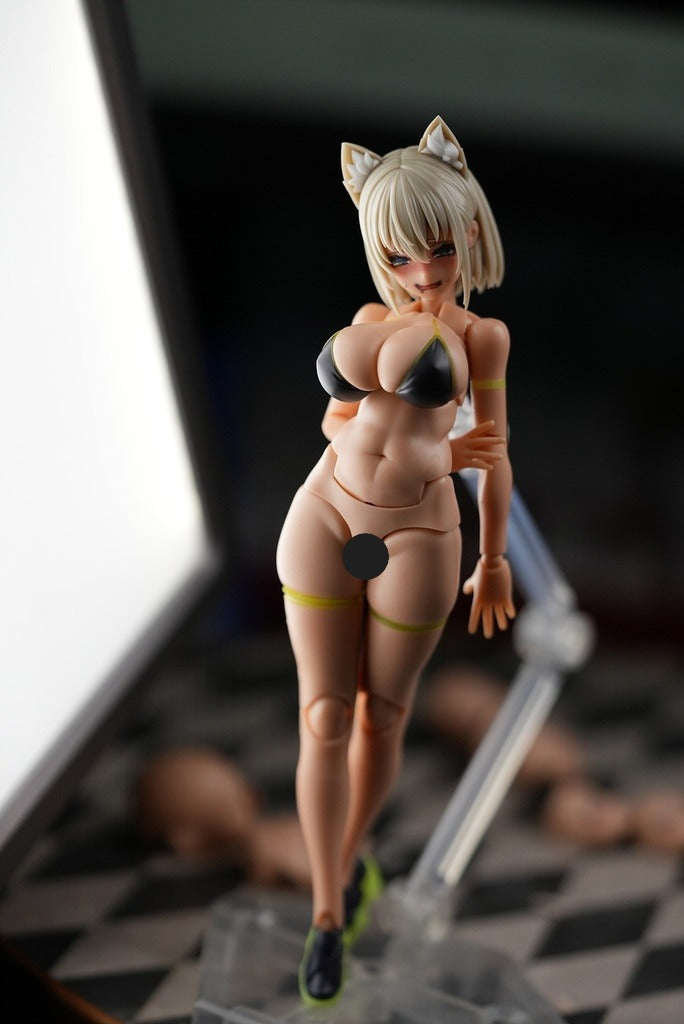 MOP-58 MUSCUTO Nine-Tails 宴  Abdominal parts set 腹部 パーツセット(F1) SR(Dark) skin 2 Pieces Set