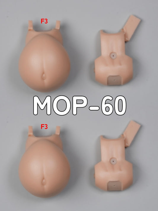 MOP-60 MUSCUTO Nine-Tails 宴 Abdominal parts set 腹部 パーツセット(F3) SR(Dark) skin 2 Pieces Set