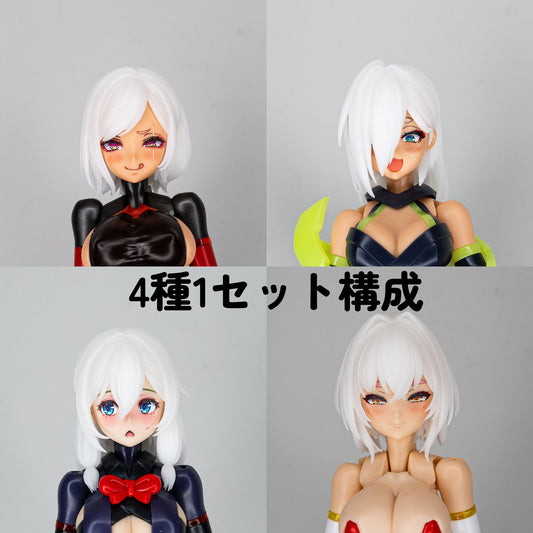 NHMC-04Wh MUSCUTO Original Hair Parts Series 04  Color WHITE