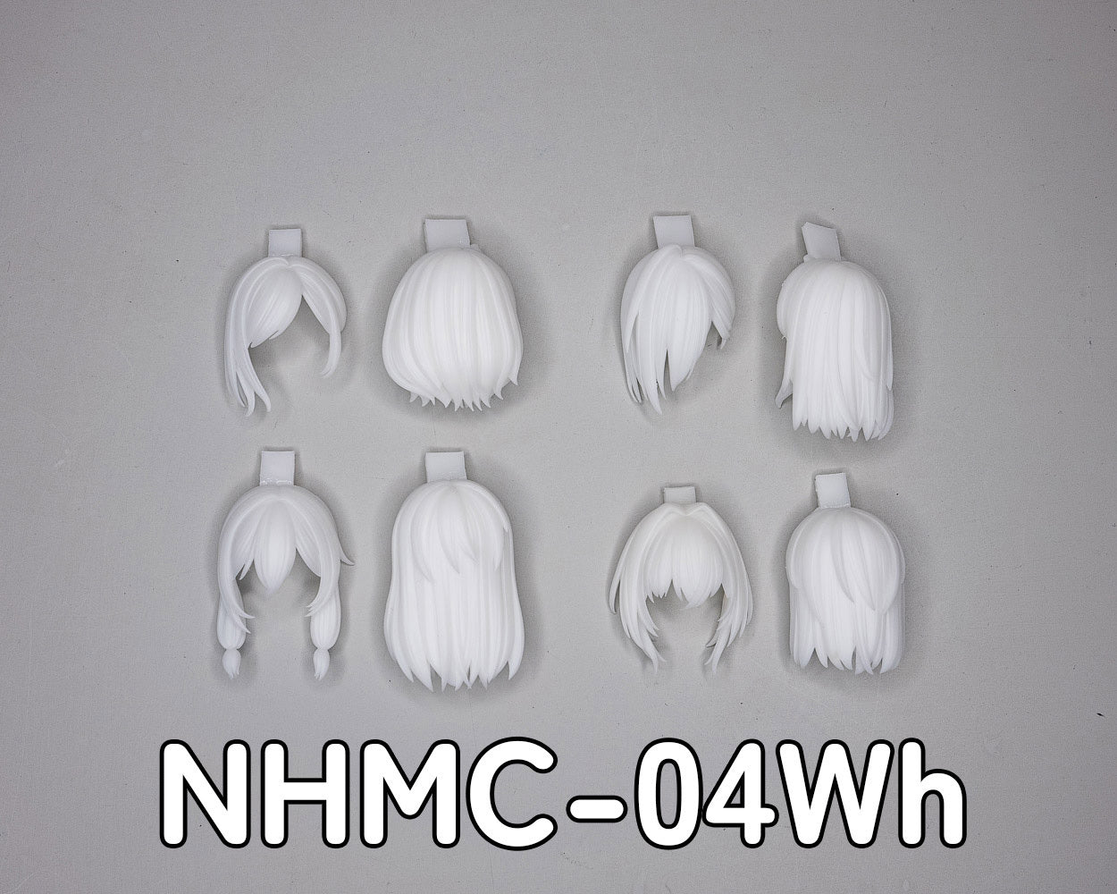 NHMC-04Wh MUSCUTO Original Hair Parts Series 04  Color WHITE