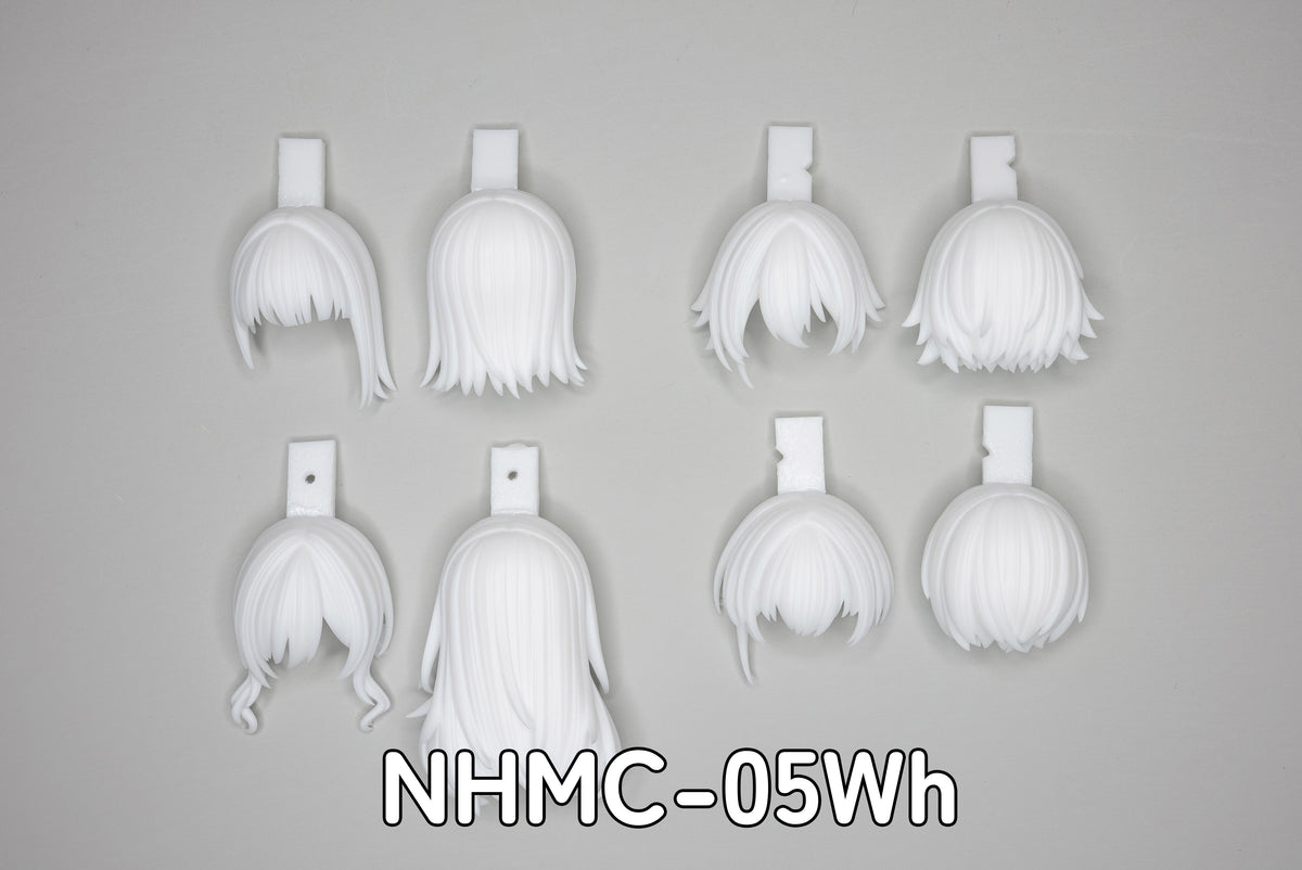 NHMC-05Wh MUSCUTO Original Hair Parts Series 05  Color WHITE