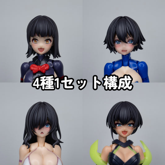 NHMC-05Bk(KZ) MUSCUTO Original Hair Parts Series 05 Color BLACK