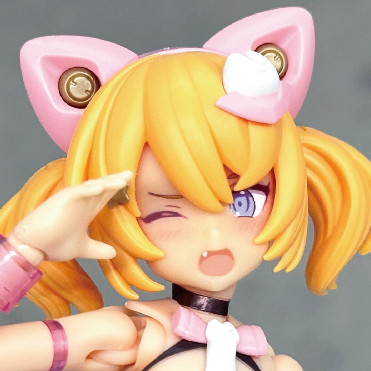 BP037 BLUEPRINT PUNI MOFU BLACK MAO Face part 1