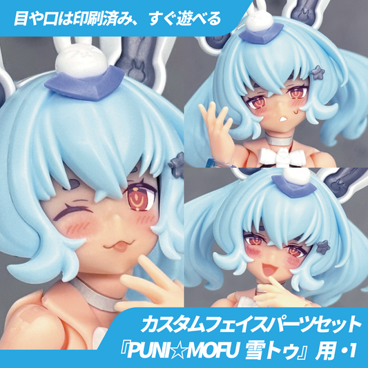 BP038 BLUEPRINT PUNI MOFU SNOW TU Face part 1