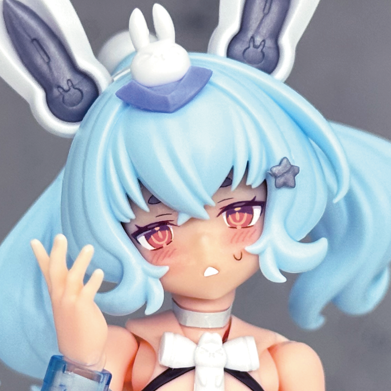 BP038 BLUEPRINT PUNI MOFU SNOW TU Face part 1