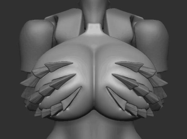 XP006 XP肉改 (Customs) 1/12 須佐 Dragon Claw Chest Parts