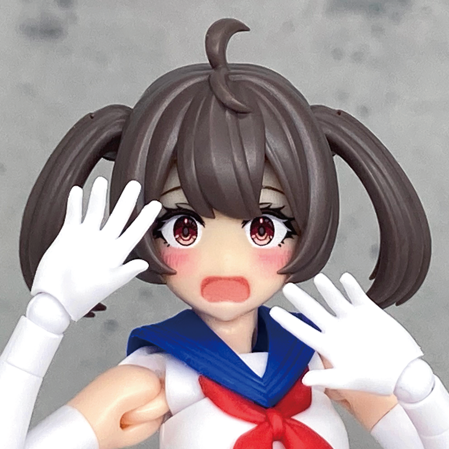 BP019 BLUEPRINT Buster Doll Gunner Face part 1 ( Set of 3)