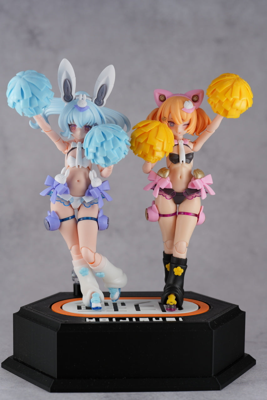 KOI-004 KOIJIRUSI MAO TU CHEER PARTS MULTI-COLOR ( BLACK MAO, SNOW TU)