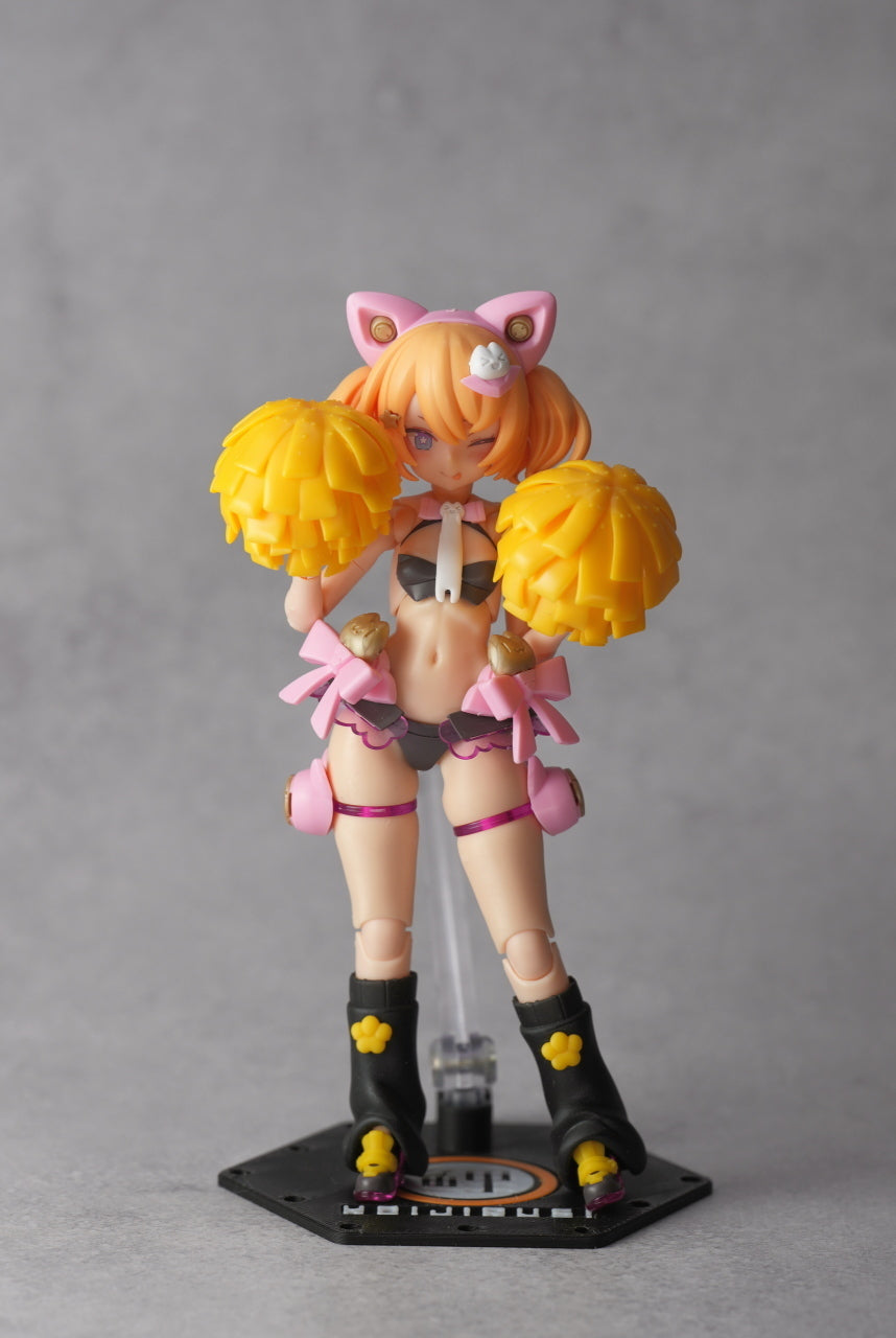 KOI-004 KOIJIRUSI MAO TU CHEER PARTS MULTI-COLOR ( BLACK MAO, SNOW TU)