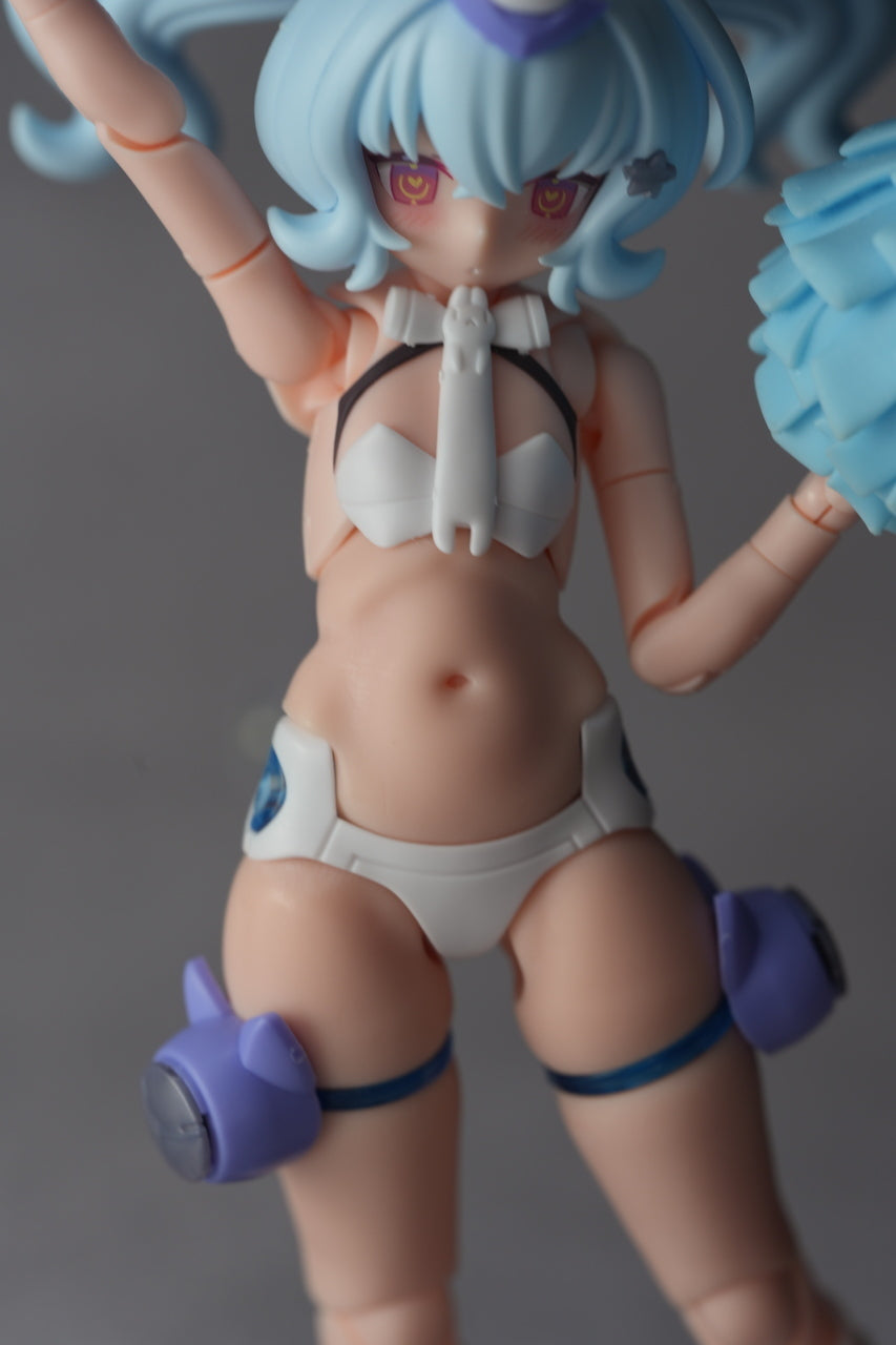 KOI-004 KOIJIRUSI MAO TU CHEER PARTS MULTI-COLOR ( BLACK MAO, SNOW TU)