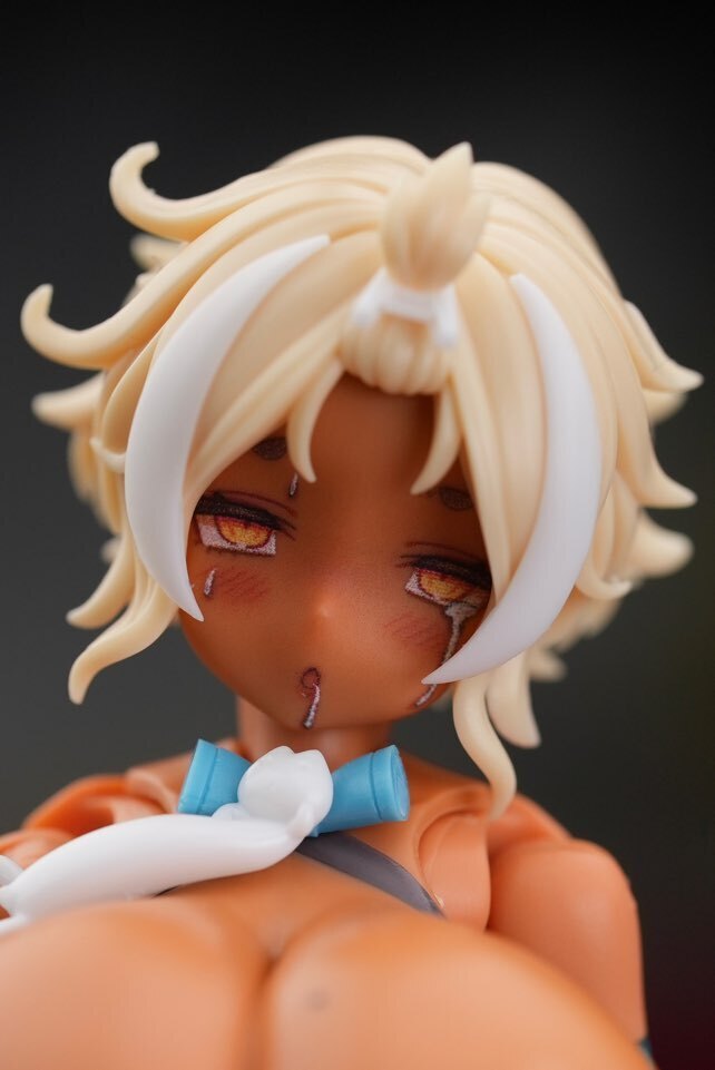 MFK-35 MUSCUTO Face + Hair parts set PUNI☆MOFU FOR KIN XIAO (Skin E)