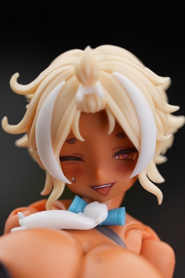 MFK-35 MUSCUTO Face + Hair parts set PUNI☆MOFU FOR KIN XIAO (Skin E)